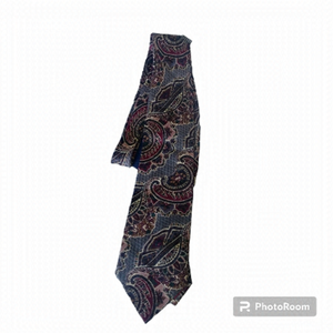 Silk Paisley Print Polifroni Milano Tie‎